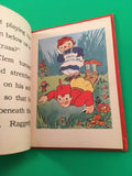 Raggedy Ann Helps Grandpa Hoppergrass by Johnny Gruelle 1940 McLoughlin Kids HC