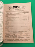 MUSIC Magazine Nov / Dec 1948 Pratt's Music Studio Melody Time Roy Rogers RARE