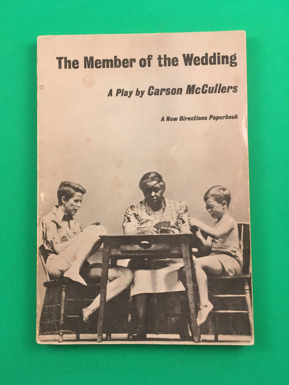 The Member of the Wedding by Carson McCullers Vintage 1951 Play Drama New Directions TPB Paperback