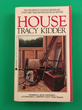 House by Tracy Kidder Vintage 1986 Avon Paperback True Story of a Family Building Their First House
