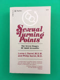 Sexual Turning Points by Lorna Sarrel PB Paperback 1986 Vintage Psychology