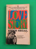 Love Story by Erich Segal Vintage 1970 Signet Movie Tie-in Paperback Ali MacGraw Ryan O'Neal