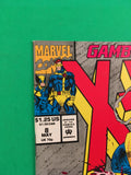 X-Men Issue 8 1992 Vintage Marvel Comics Bishop Ghost Rider Jim Lee Gambit