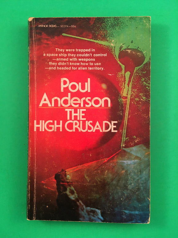 The High Crusade by Poul Anderson Vintage Manor Books 1975 SciFi Paperback PB