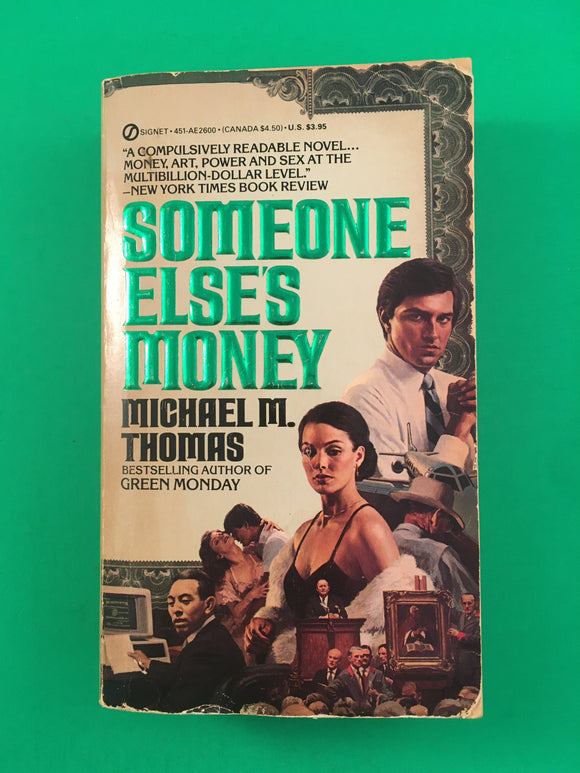 Someone Else's Money by Michael Thomas PB Paperback 1983 Vintage Signet