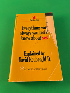 Everything You Always Wanted to Know About Sex but Were Afraid to Ask by David Reuben Vintage 1971 Bantam Paperback