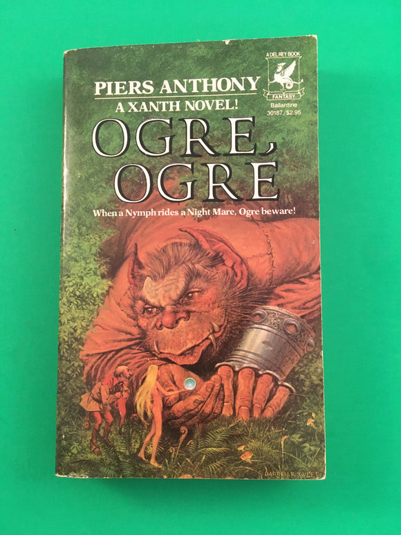 Ogre, Ogre by Piers Anthony PB Paperback 1984 Vintage Fantasy Del Rey