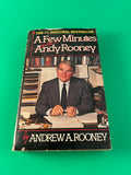 A Few Minutes with Andy Rooney Vintage 1982 Warner Books Paperback Humor Wit Essays 60 Minutes