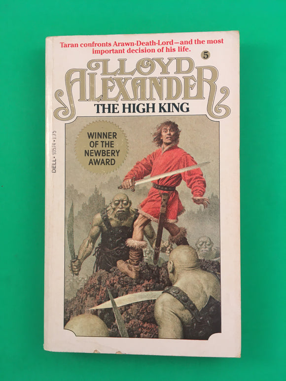 The High King Lloyd Alexander Book Club 1980 Dell Laurel Vintage Fantasy Newbery