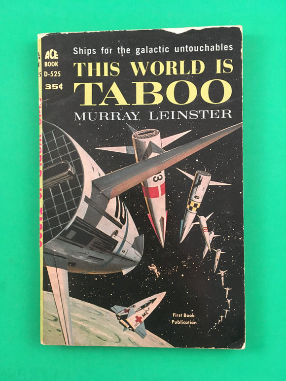 This World is Taboo by Murray Leinster 1961 Vintage SciFi Paperback Quarantine