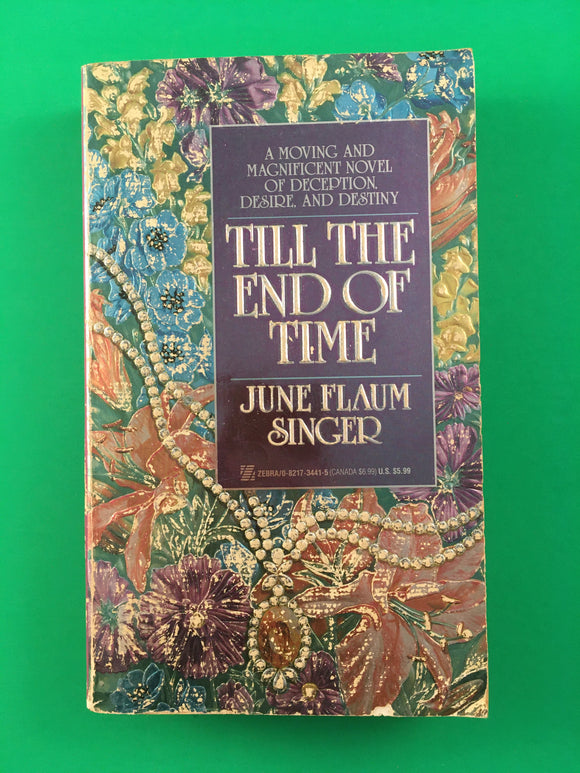 Till the End of Time by June Singer PB Paperback 1992 Vintage Zebra Fiction