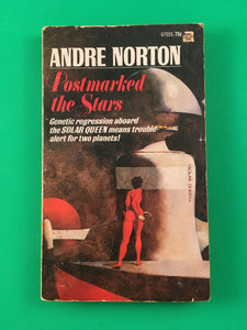 Postmarked the Stars by Andre Norton Vintage 1969 Ace SciFi Jeff Jones Paperback