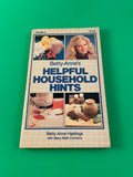 Betty-Anne's Helpful Household Hints Vol 2 by Betty-Anne Hastings Vintage 1982 Ventura Paperback Tips Time & Money Savers