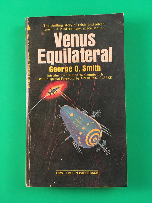 Venus Equilateral by George O. Smith Vintage 1967 SciFi Pyramid Space Station PB