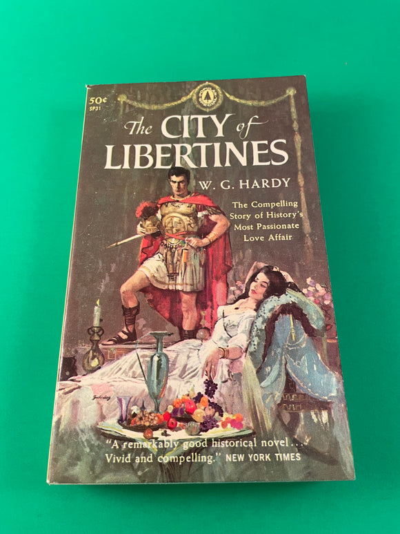The City of Libertines by W .G . Hardy Vintage 1958 Popular Special Paperback PB