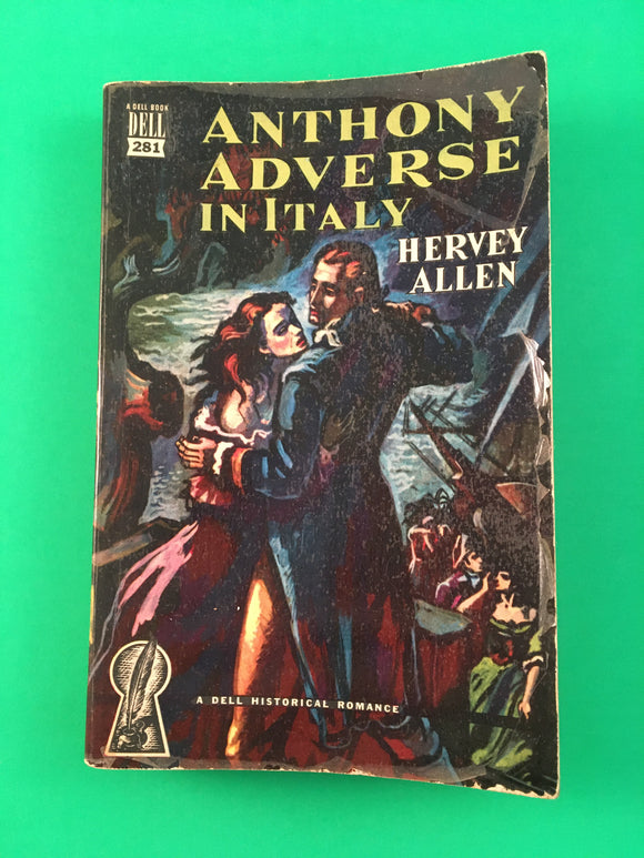 Anthony Adverse In Italy by Hervey Allen PB Paperback 1949 Vintage Romance