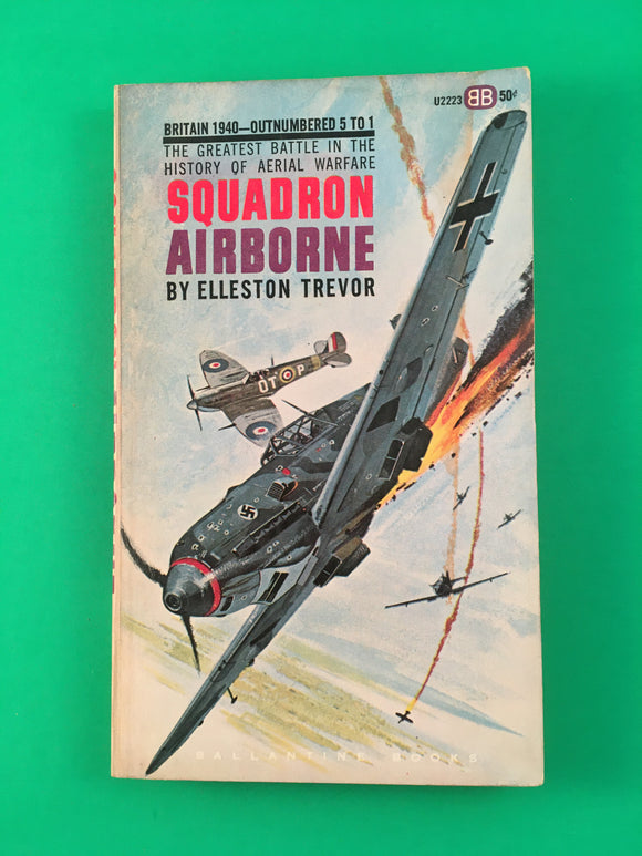 Squadron Airborne by Elleston Trevor 1962 PB Paperback Vintage WWII History