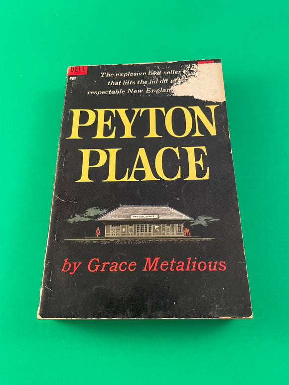 Peyton Place by Grace Metalious Vintage 1958 Dell Paperback Small Town USA Scandals