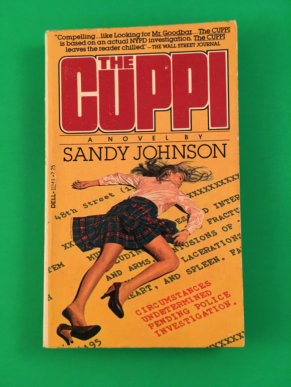 The Cuppi by Sandy Johnson PB Paperback 1980 Vintage Crime Thriller Mystery