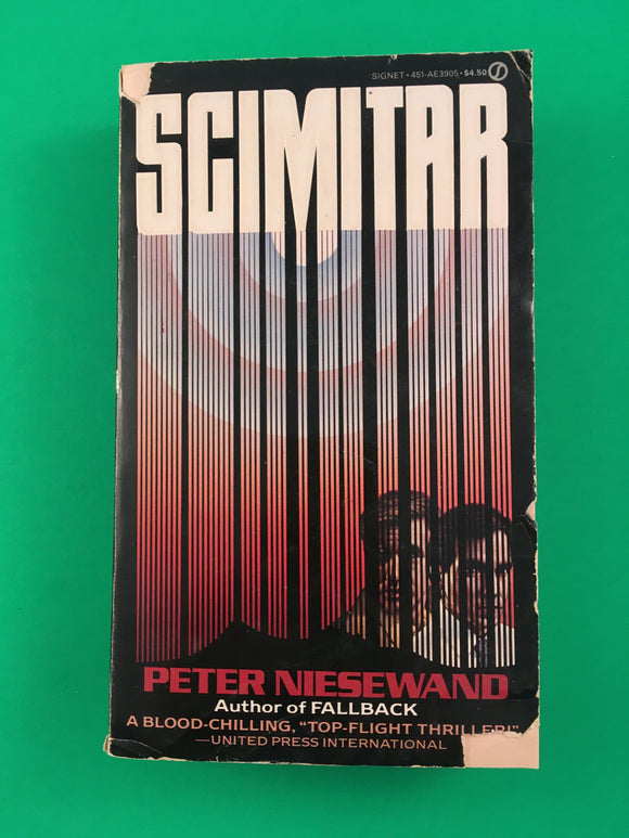 Scimitar by Peter Niesewand PB Paperback 1985 Vintage Crime Thriller Cold War