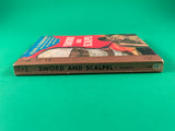 Sword and Scalpel by Frank G. Slaughter Vintage 1960 Permabook Paperback Army Surgeon Treason Trial Court Martial Korean War