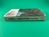 Animal Liberation: A New Ethics for Our Treatment of Animals by Peter Singer Vintage 1977 Avon Paperback Factory Farms Vegetarianism Lab Animals