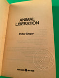 Animal Liberation: A New Ethics for Our Treatment of Animals by Peter Singer Vintage 1977 Avon Paperback Factory Farms Vegetarianism Lab Animals