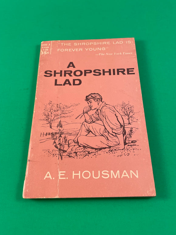 A Shropshire Lad by A. E. Housman Vintage 1950 Bard Avon Poetry Paperback Poems Verse