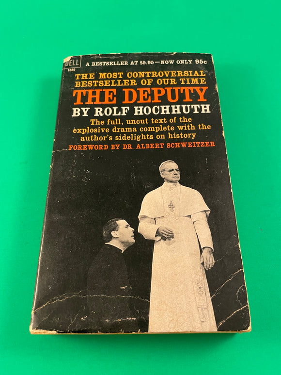The Deputy by Rolf Hochhuth Vintage 1964 First Edition Dell Grove Press Paperback Play Drama Pope Holocaust