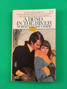 A Bend in the River by Norma Newcombe Vintage Paperback 1965 Montana Romance PB