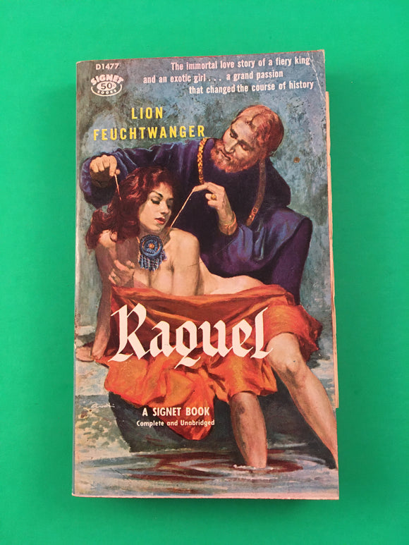 Raquel The Jewess of Toledo by Lion Feuchtwanger First 1957 RARE Historical PB
