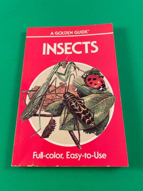 Insects: A Golden Guide to Familiar American Insects by Zim & Cottam Vintage 1987 Paperback