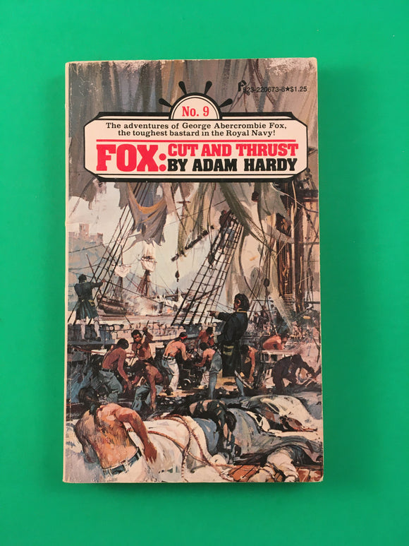 Fox #9 Cut and Thrust by Adam Hardy PB Paperback Vintage Historical Adventure