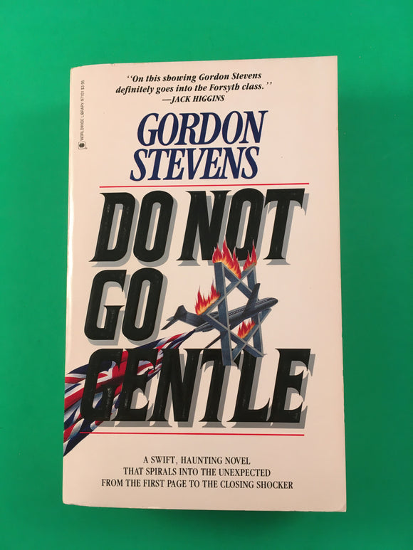 Do Not Go Gentle by Gordon Stevens PB Paperback 1989 Vintage Crime Thriller