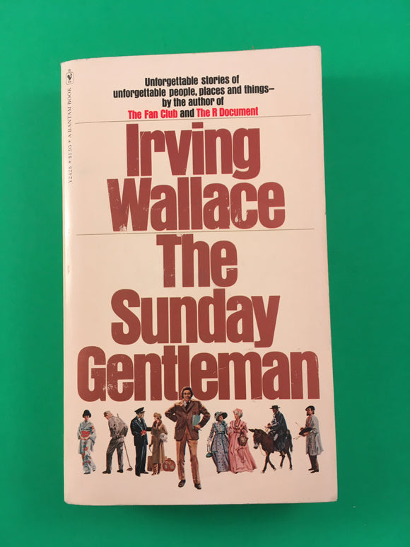 The Sunday Gentleman by Irving Wallace PB Paperback 1976 Vintage Bantam Books