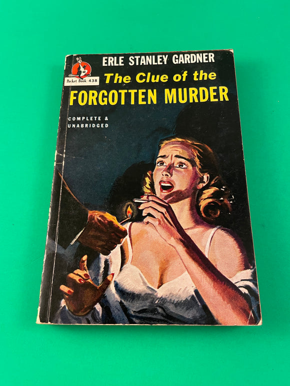The Clue of the Forgotten Murder by Erle Stanley Gardner 1949 Pocket Mystery PB