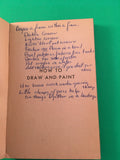 How To Draw and Paint by Henry Gasser PB Paperback 1960 Vintage Dell