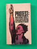 Protest: Man Against Society ed by Gregory Armstrong PB Paperback 1969 Vintage