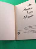An Absence by Uwe Johnson PB Paperback 1969 Vintage Cape Editions Rare