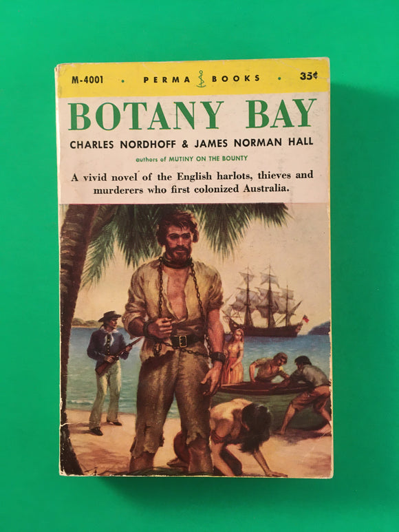 Botany Bay by Charles Nordhoff PB Paperback 1955 Vintage Adventure Permabooks