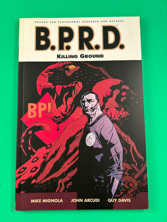 BPRD Killing Ground PB Trade Paperback 2008 Graphic Novel Mignola Dark Horse
