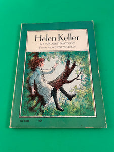 Helen Keller Margaret Davidson Vintage 1969 Scholastic Biography Paperback TPB
