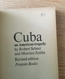 Cuba An American Tragedy by Robert Scheer PB Paperback 1964 Politics History