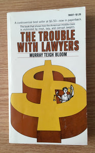 The Trouble with Lawyers by Murray Bloom PB Paperback 1970 Vintage Pocket Books