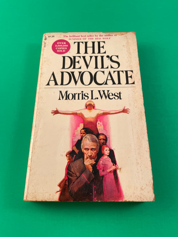 The Devil's Advocate by Morris L. West Vintage 1972 Pocket Paperback Good and Evil