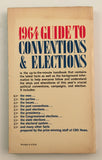 1964 Guide to Conventions & Elections CBS News Staff PB Paperback Vintage Dell