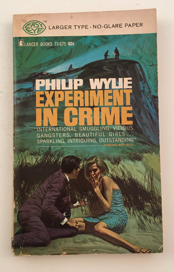 Experiment In Crime by Philip Wylie PB Paperback 1967 Vintage Crime Thriller