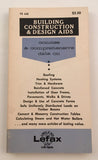 Building Construction & Design Aids Lefax Publishing Vintage 1960s Architecture