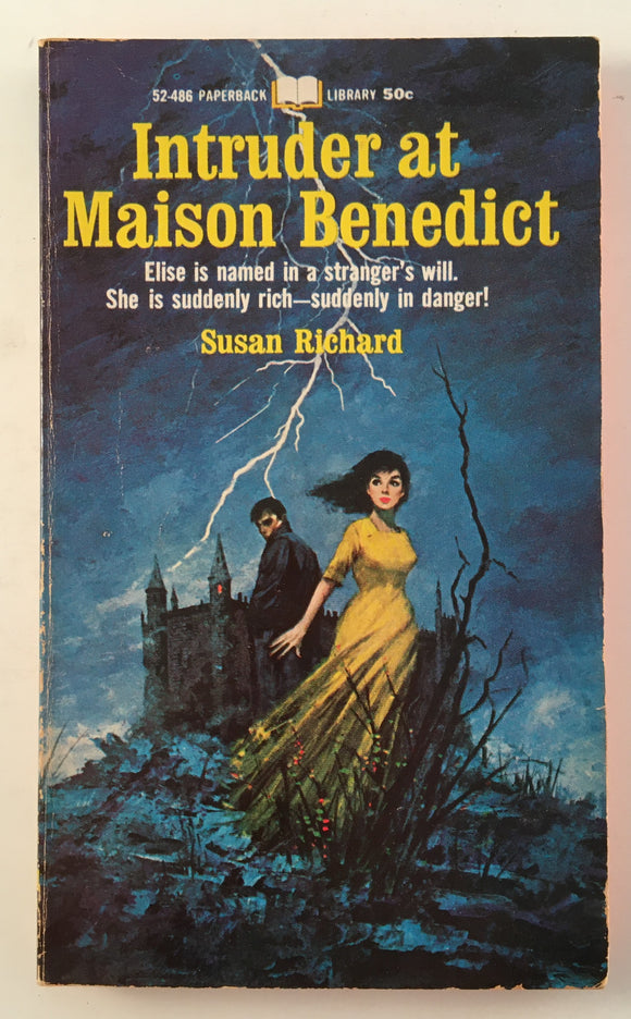 Intruder at Maison Benedict by Susan Richards PB Paperback 1967 Vintage Gothic