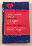 Three Comedies of American Family Life Remember Mama Life Father Take it PB 1968